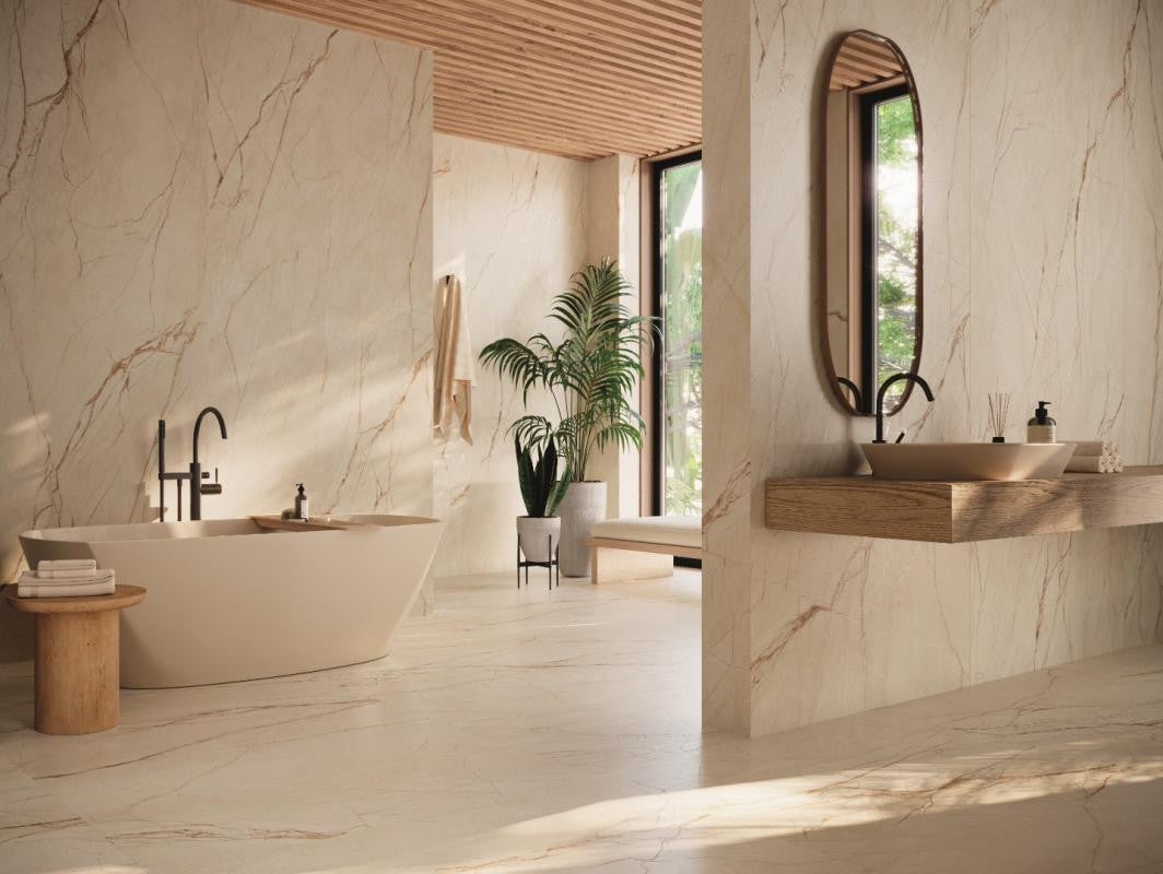 Canela Roma Porcelain 12MM – representative photo 4; actual slab photo sent with your estimate