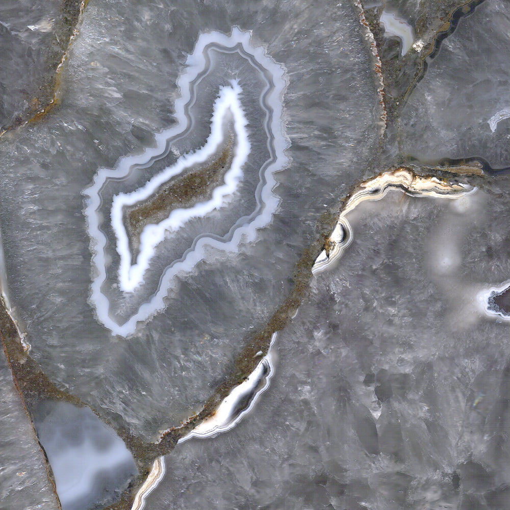 Precioustone Crystal Agate Classic Semi-precious 3CM