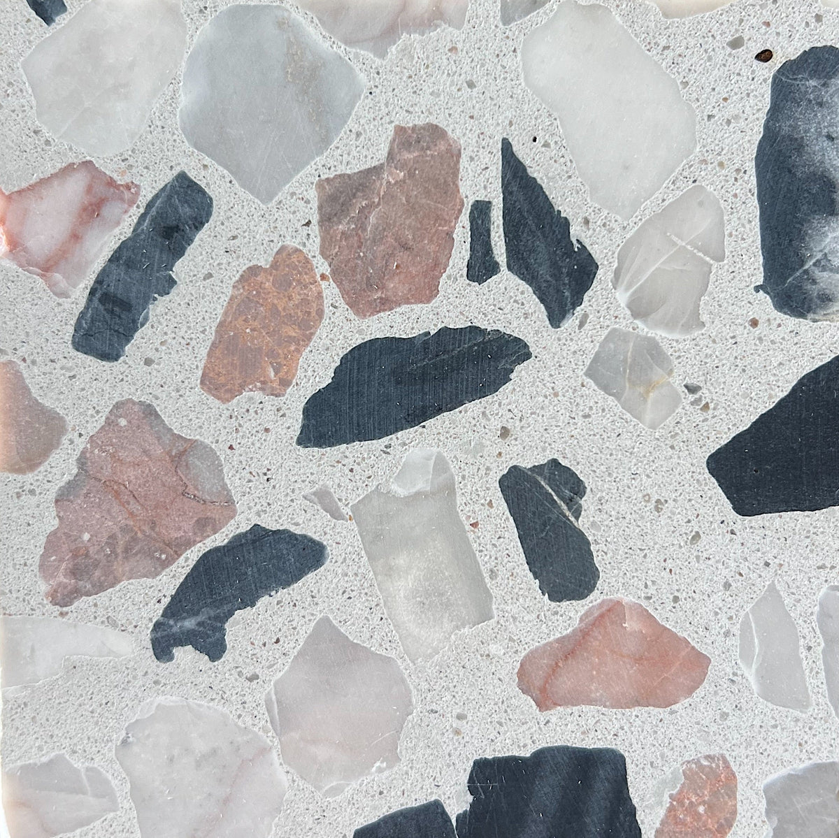 Trails Large Alabaster LMC + LPC + LBC Terrazzo Paver