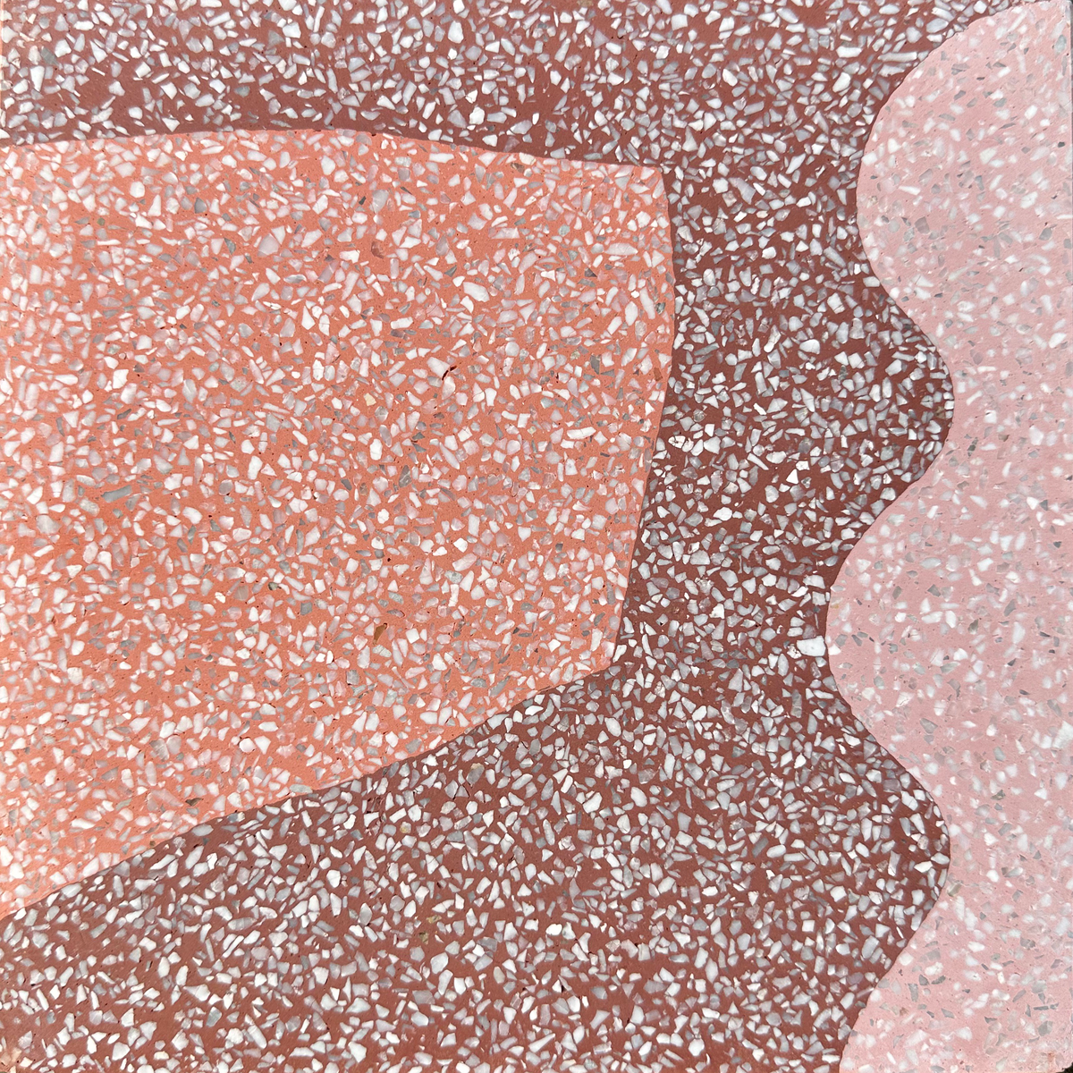 Strands Alex Proba x Zina Red TZ Cement Tile