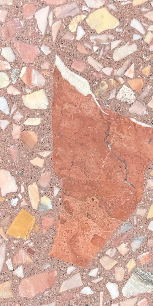 Venice Americana x Paso Slice Terrazzo Tile