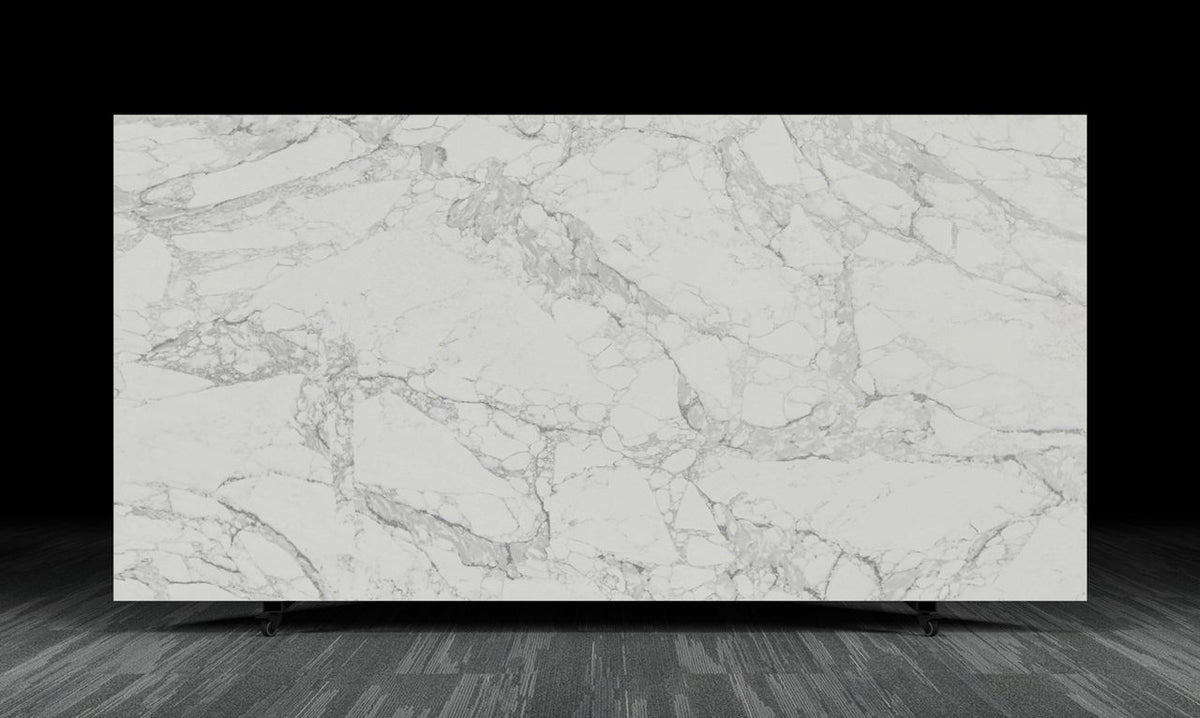 Bulgari Quartz 3CM – representative photo 1; actual slab photo sent with your estimate