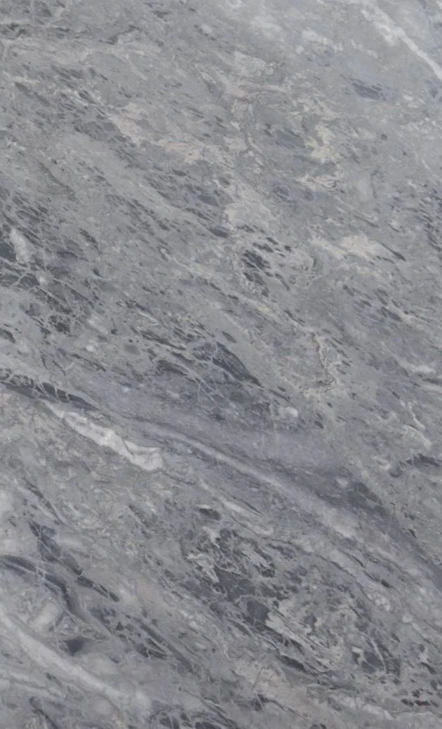 Bardiglio Light Honed Marble 2CM – representative photo; actual slab photo sent with your estimate