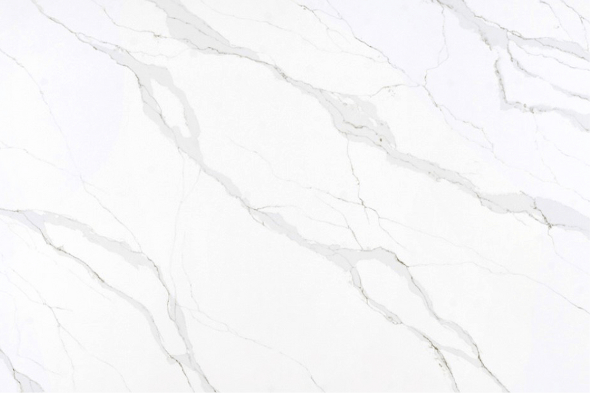 Calacatta Luxe Quartz Prefab Countertop 3CM
