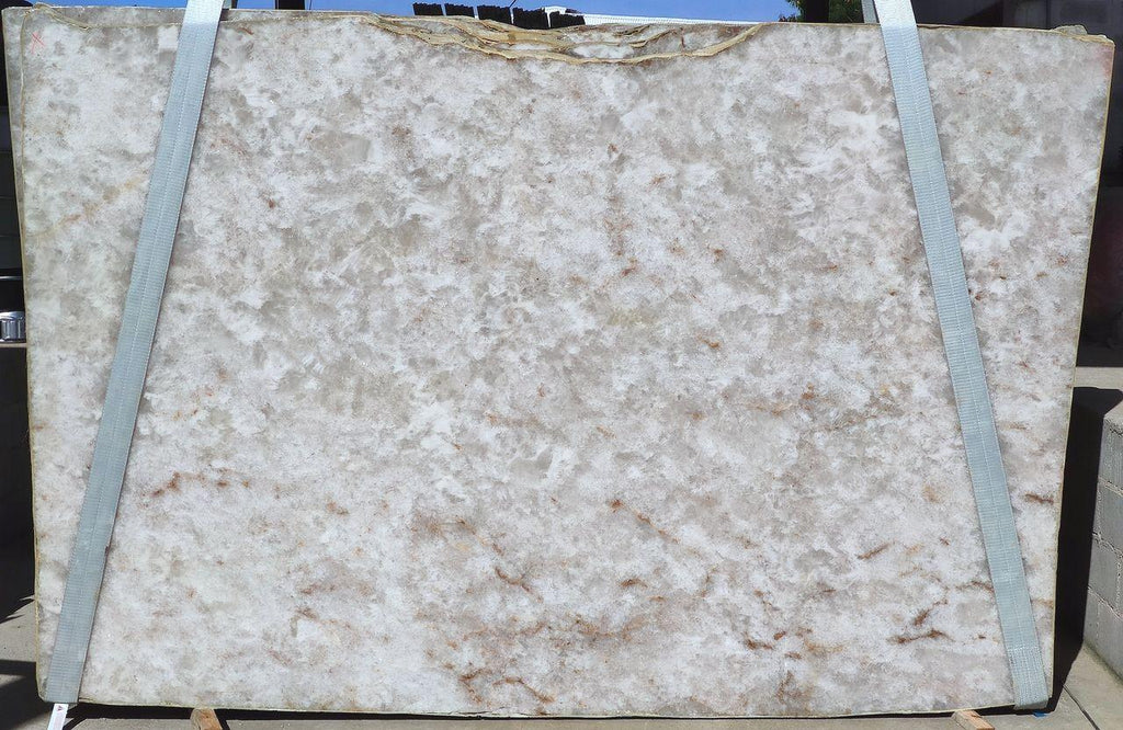 Crystallos Quartzite 3CM – representative photo 2; actual slab photo sent with your estimate