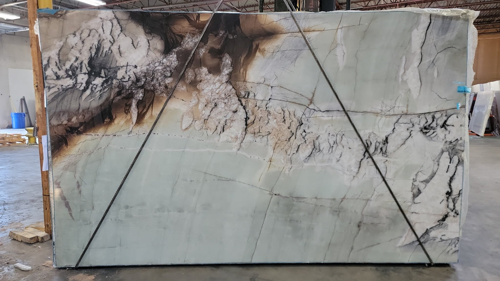 Crystal Bonsai Quartzite 3CM – representative photo 2; actual slab photo sent with your estimate