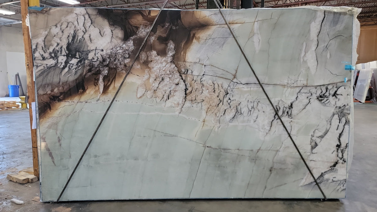 Crystal Bonsai Quartzite 3CM – representative photo 2; actual slab photo sent with your estimate