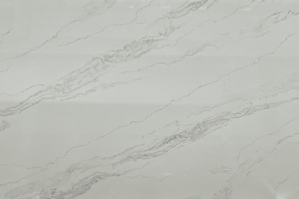 Calacatta Elegant Quartz Prefab Countertop 3CM