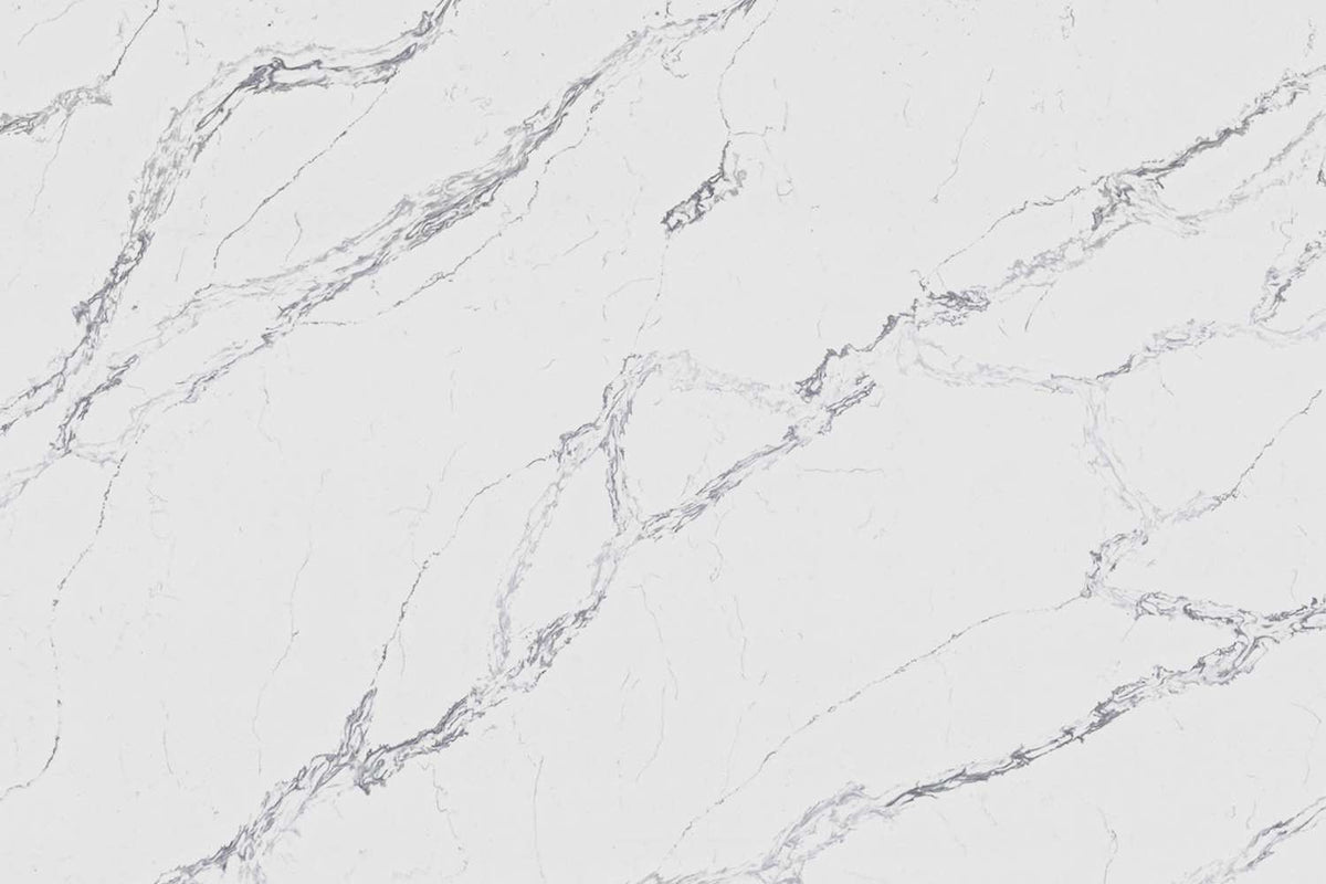 Calacatta Ivy Quartz Prefab Countertop 3CM