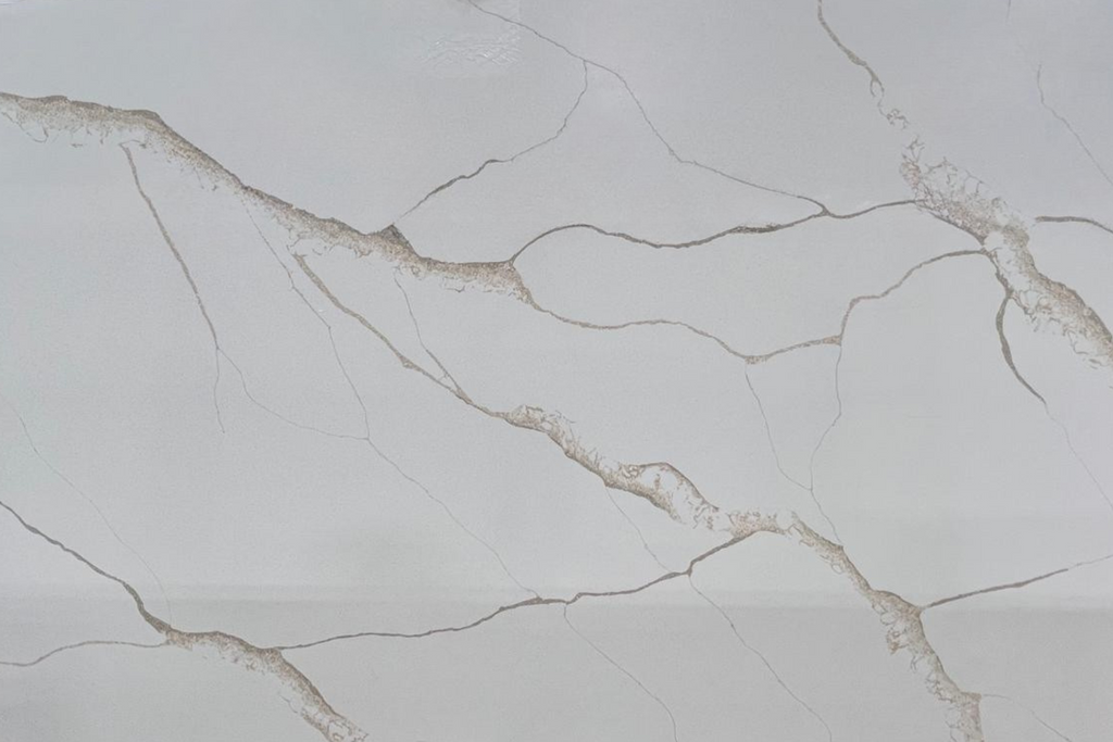 Calacatta Oro Quartz Prefab Countertop 3CM