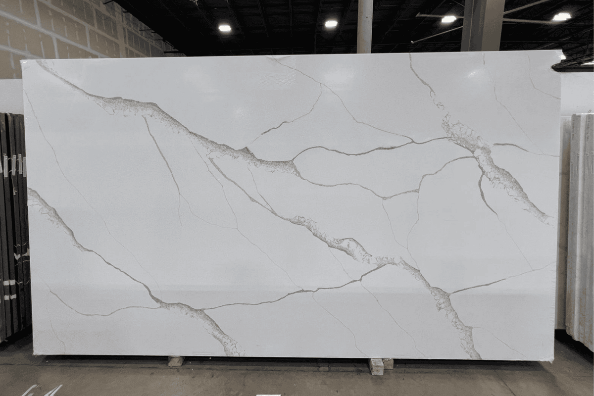 Calacatta Oro Quartz Prefab Countertop 3CM