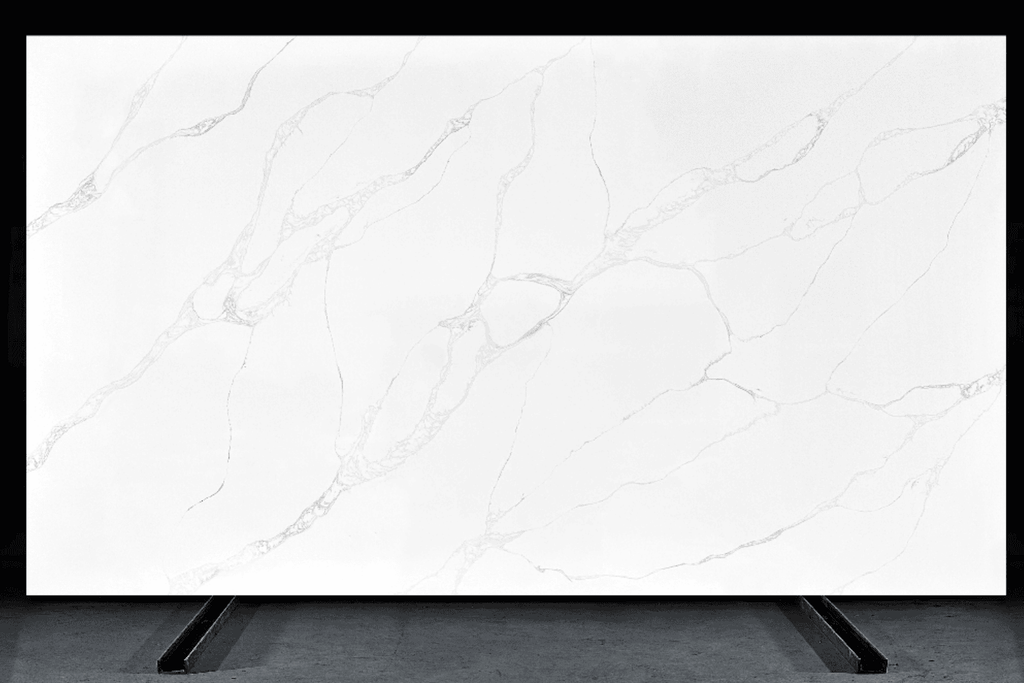 Calacatta Rocky Quartz Prefab Countertop 3CM