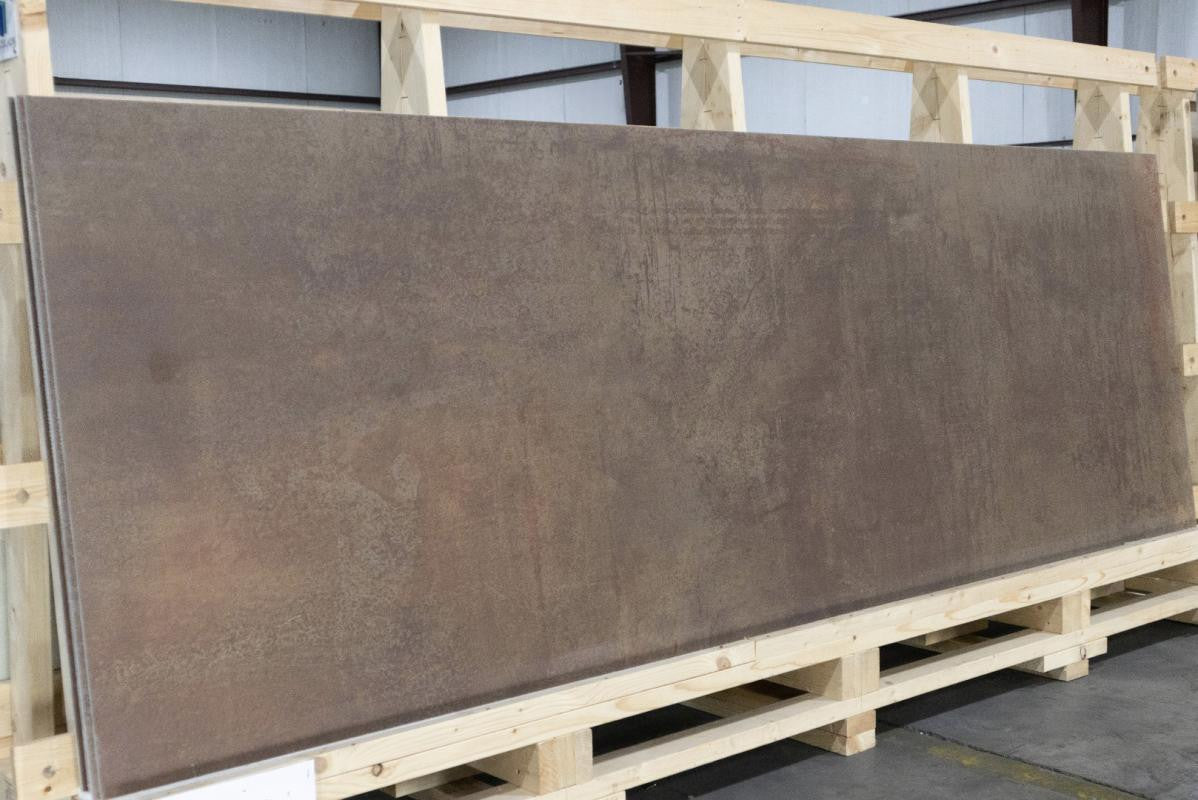 Lava Corten Porcelain 12MM – representative photo 2; actual slab photo sent with your estimate