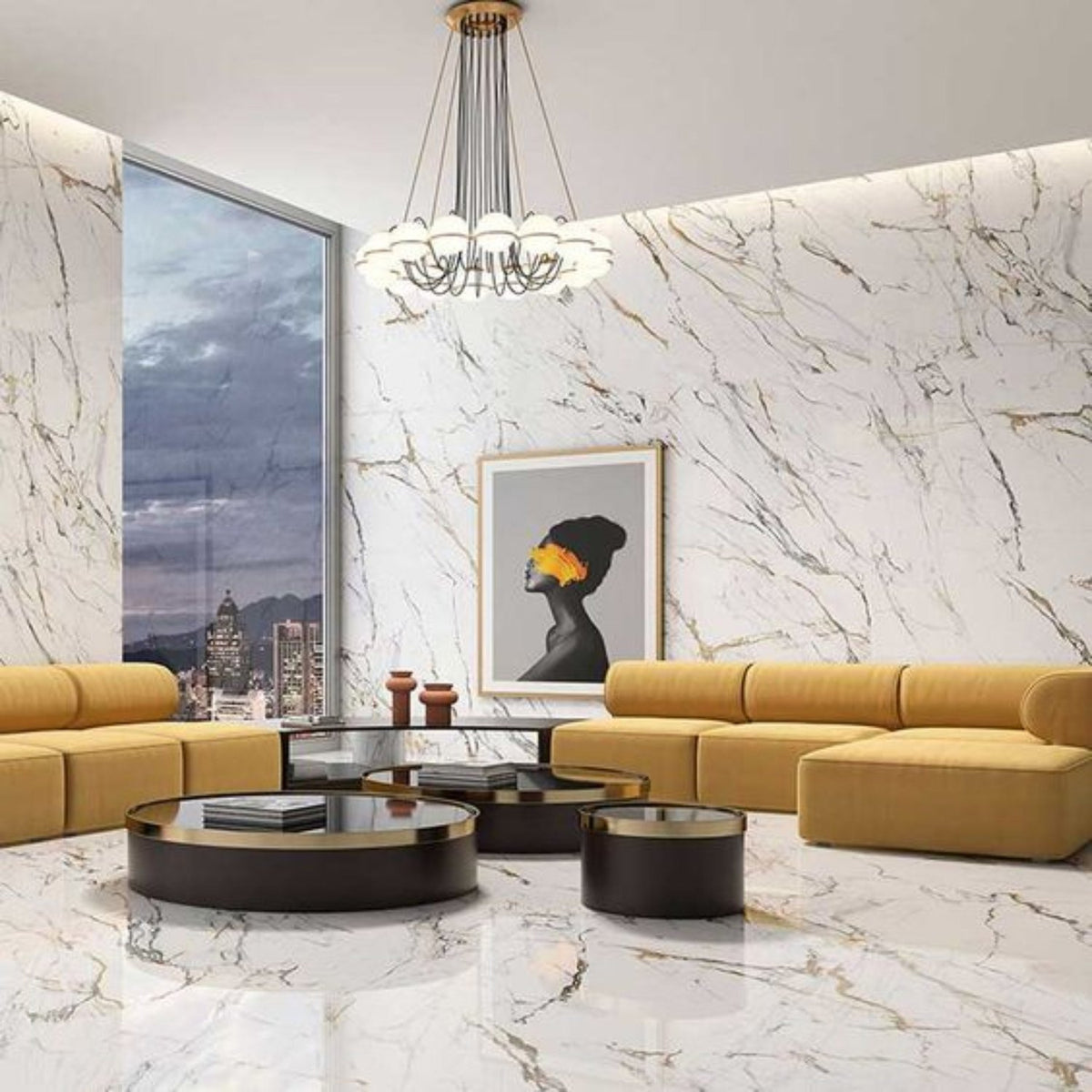 Crete Imperia Porcelain 12MM – representative photo 2; actual slab photo sent with your estimate