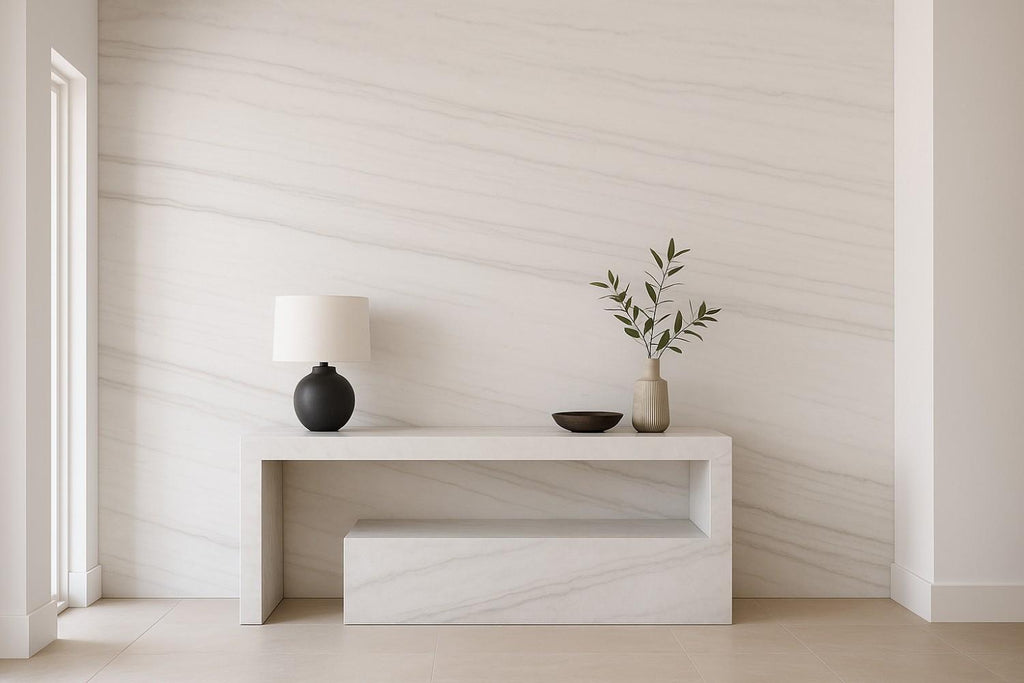 Diamond White Quartzite 3CM – representative photo 3; actual slab photo sent with your estimate