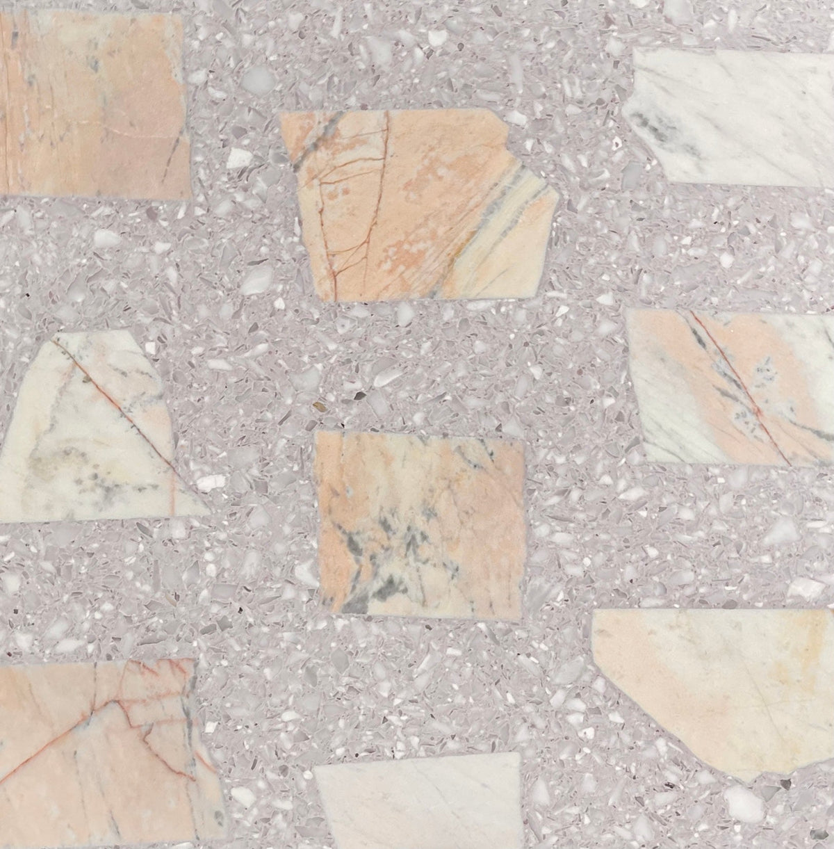 Pacifica Scarpa Millennial Pink SR XLPC Terrazzo Slab 3CM
