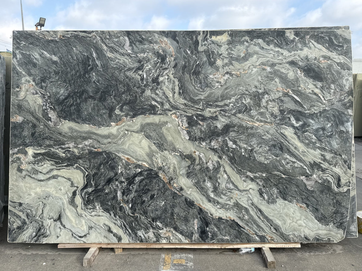 Green Amazon Leathered Quartzite