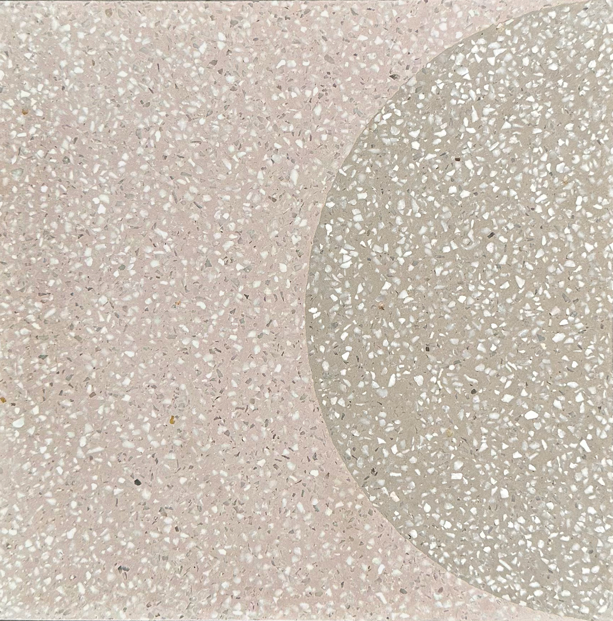 Strands Half Moon x Half Moon Cement Tile