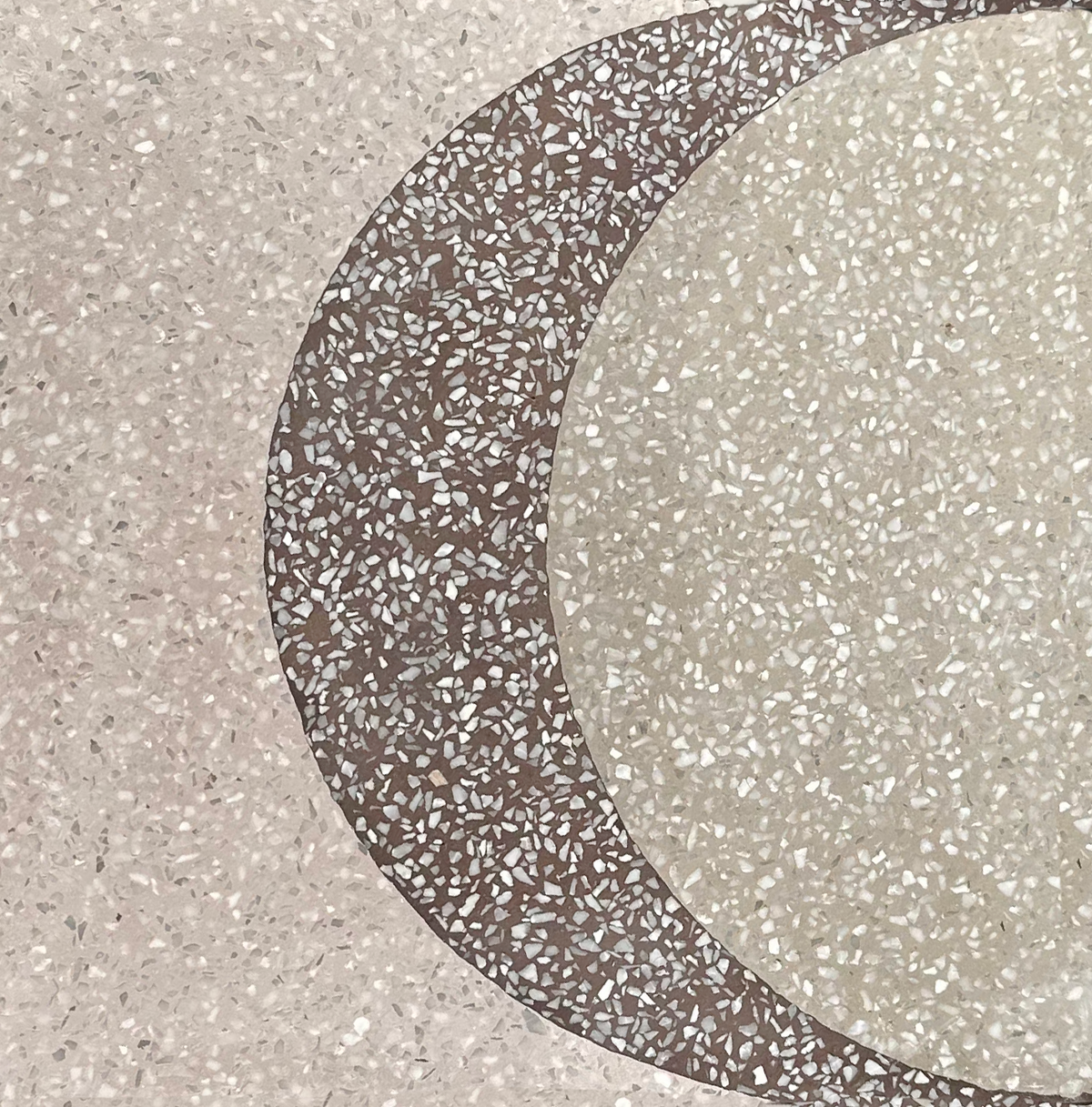Strands Half Moon x Crescent Cement Tile