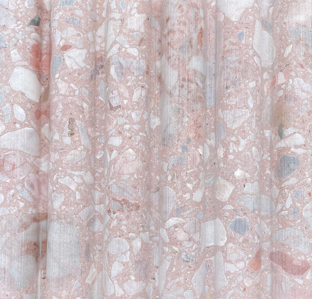 Venice Kirra Flute Slice Pink Sl XLPC Terrazzo Tile