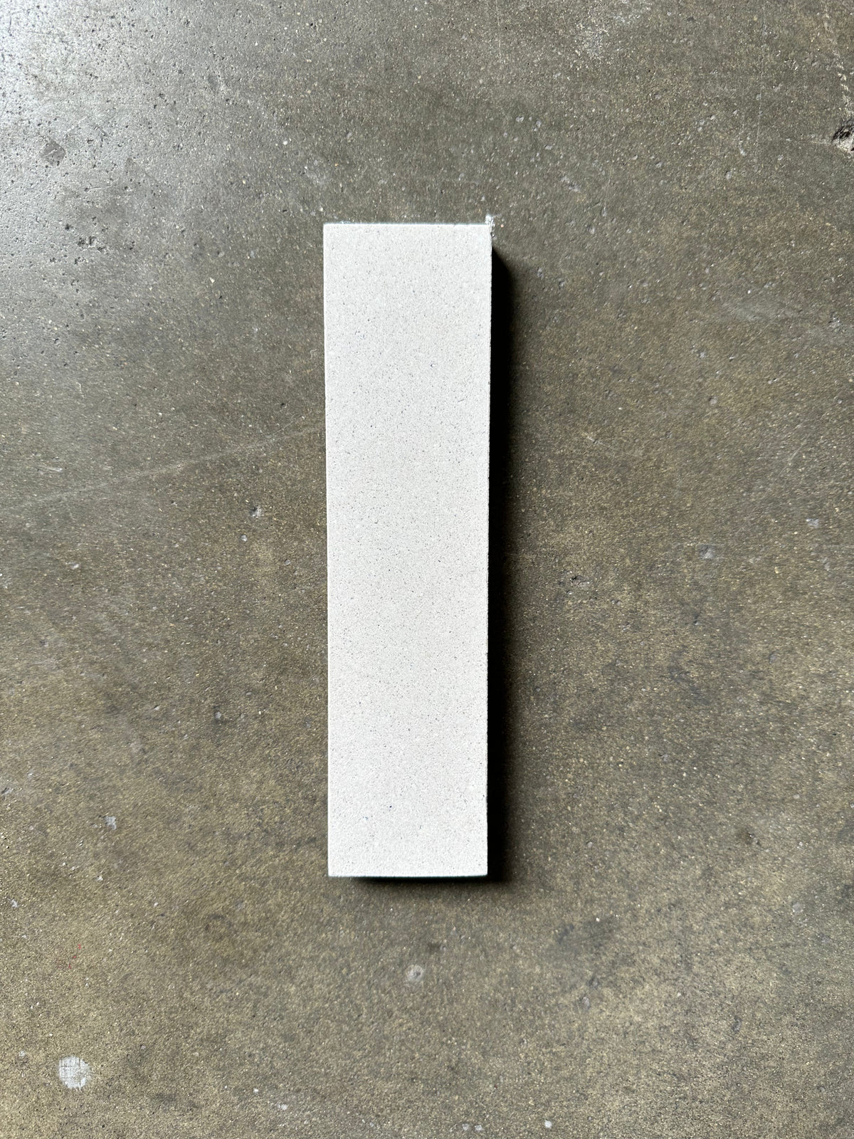 Solana Alabaster Honed Concrete Tile 2x8 In Stock