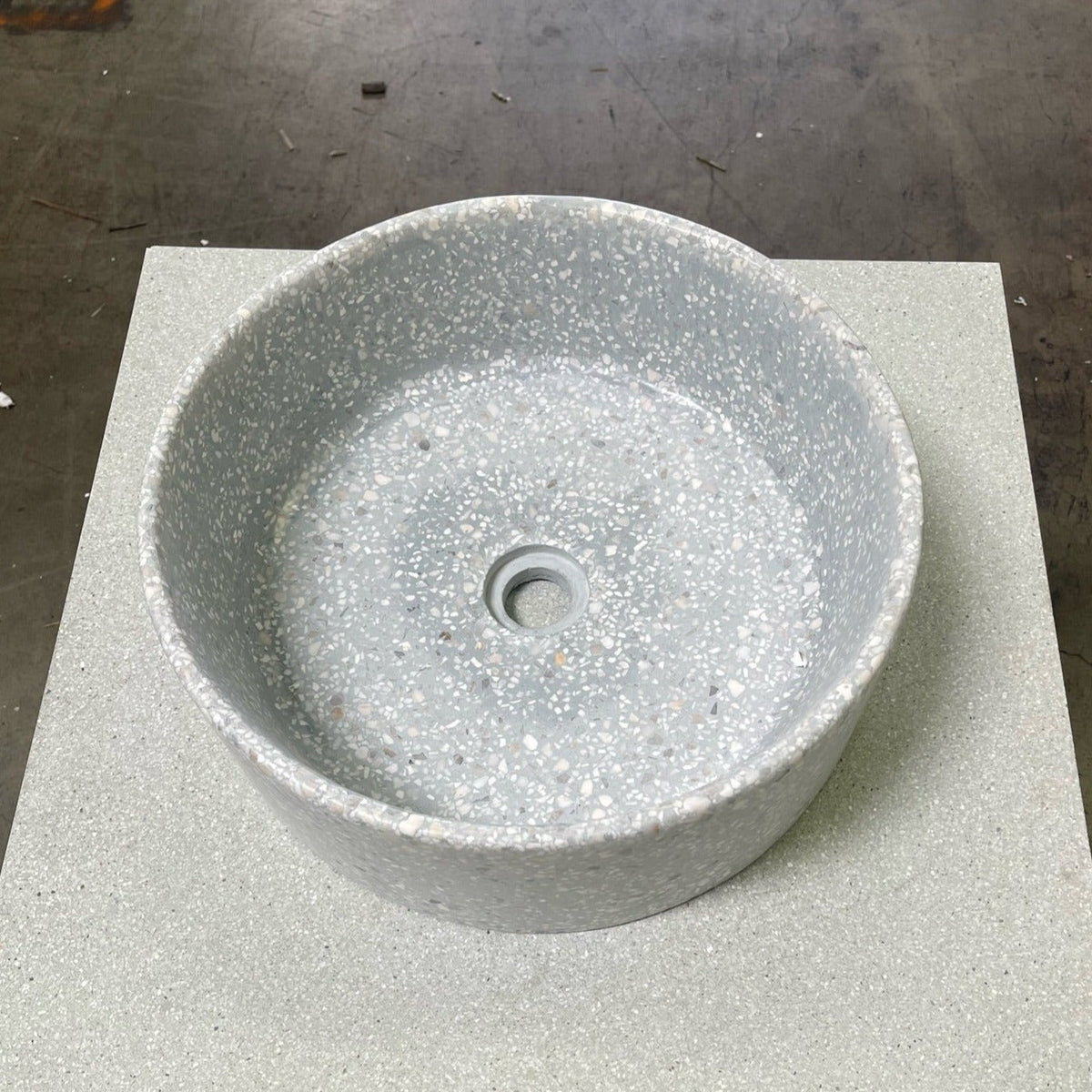 Bondi Acier MMC Terrazzo Vessel Basin