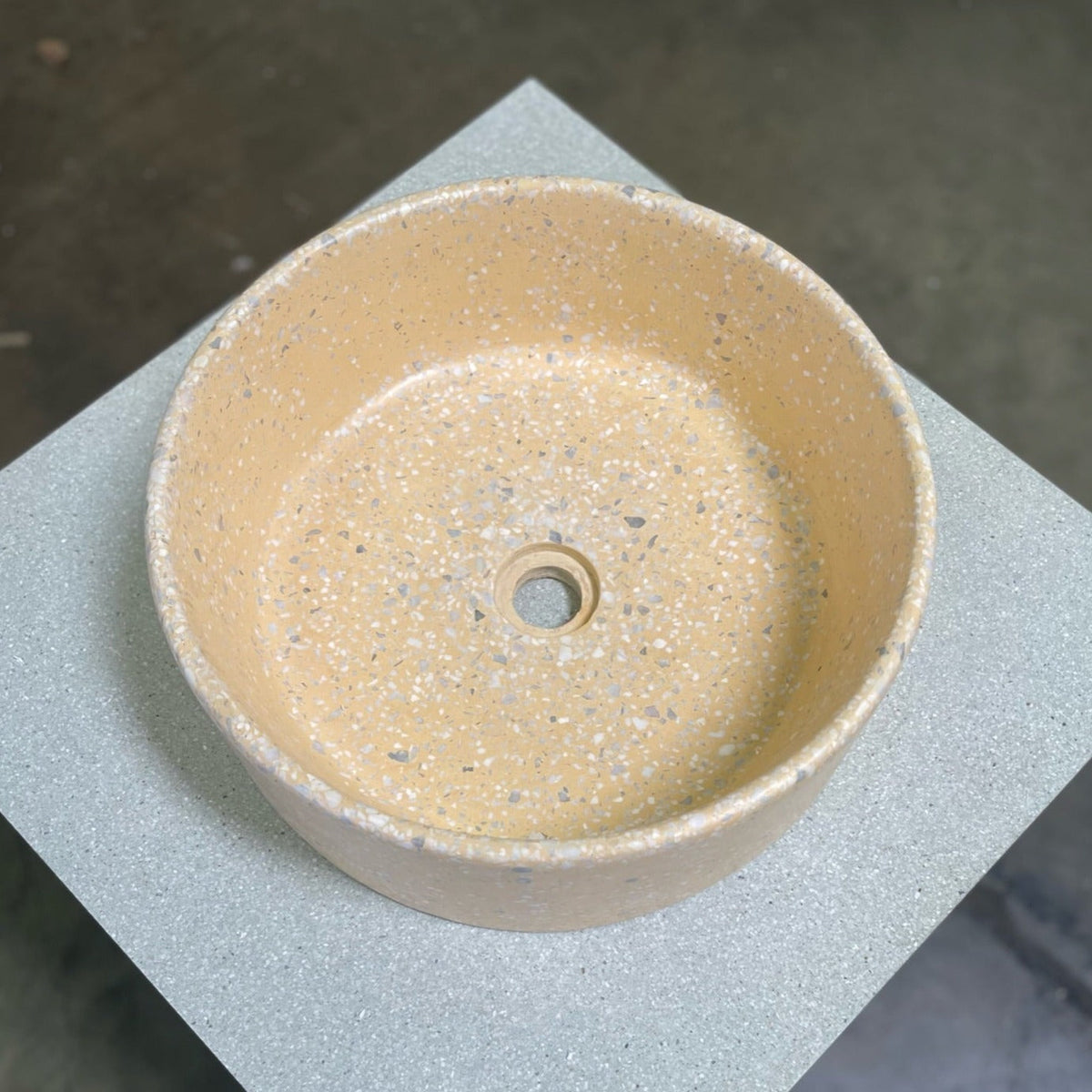 Bondi Cappuccino MMC Terrazzo Vessel Basin