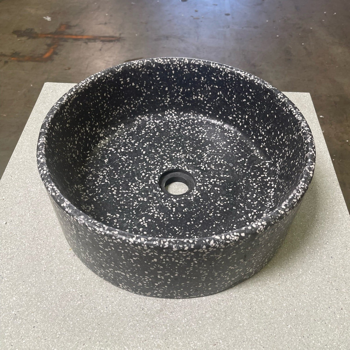 Bondi Ebony MMC Terrazzo Vessel Basin