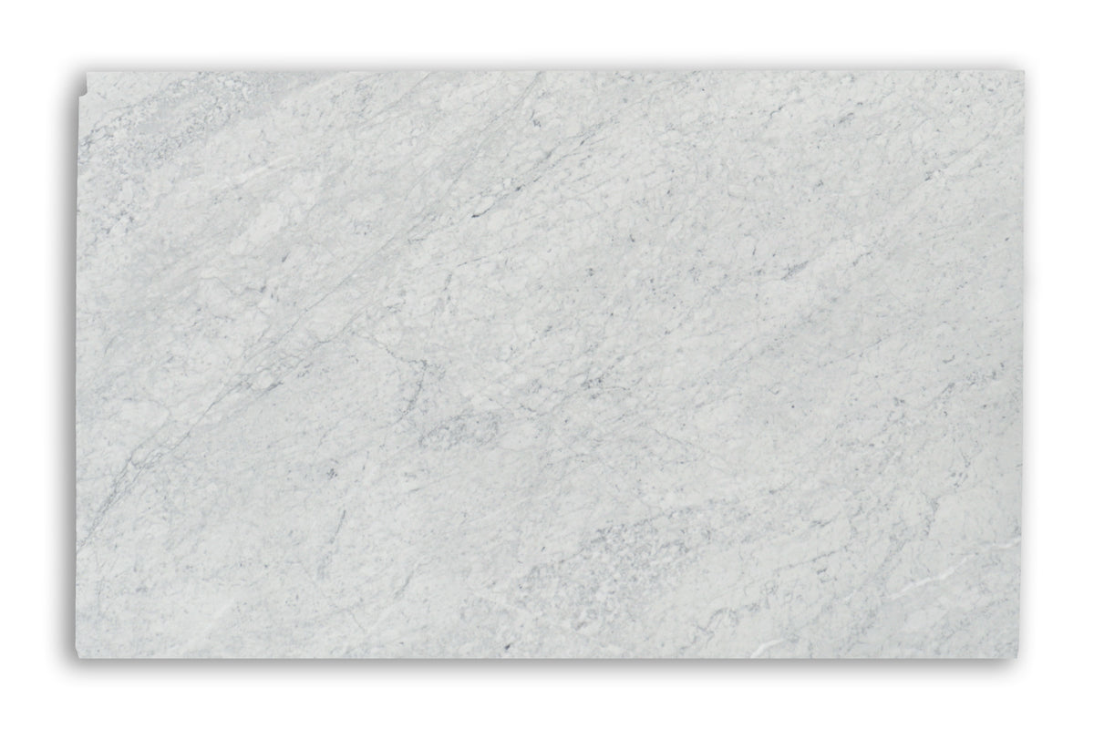 CARRARA EXTRA MARBLE 2CM – representative photo; actual slab photo sent with your estimate