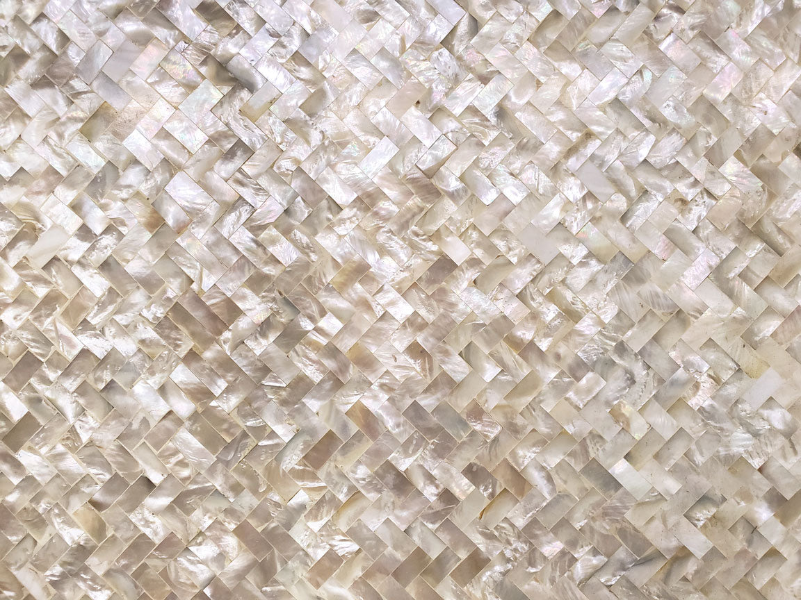 White Mother Of Pearl 119x56 2CM slab