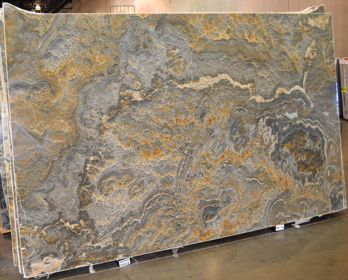 Onyx Nero Cc 2CM slab