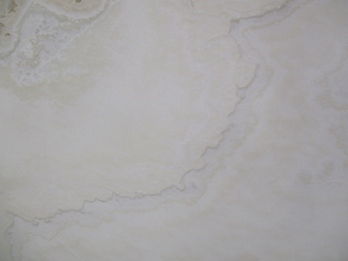 White Onyx Cross Cut Marble 2CM