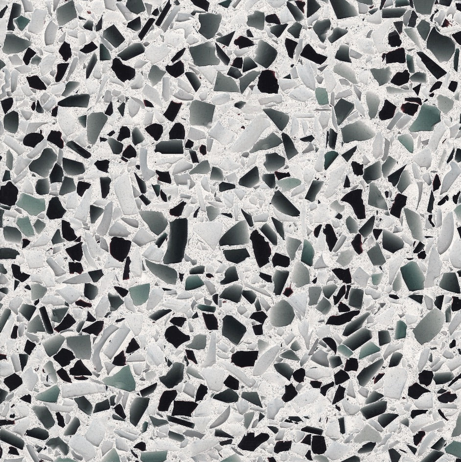 Design Classic Black Polished Vetrazzo 3CM slab