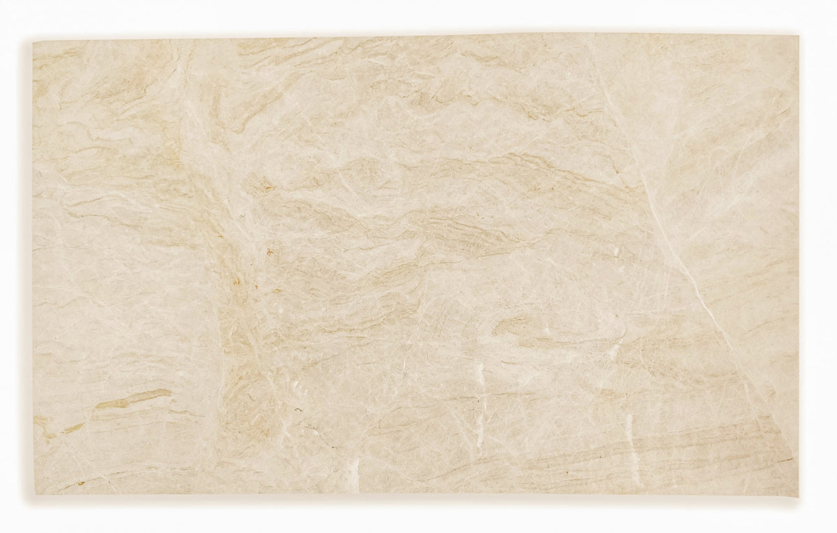 TAJ MAHAL SELECT LEATHER QUARTZITE 3CM – representative photo; actual slab photo sent with your estimate
