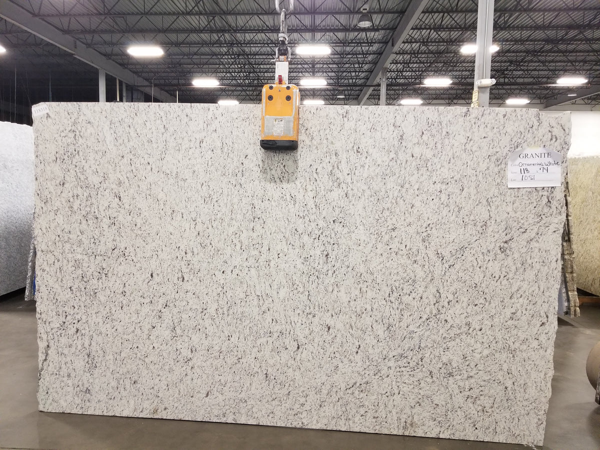 Ornamental White SQ Granite 3CM