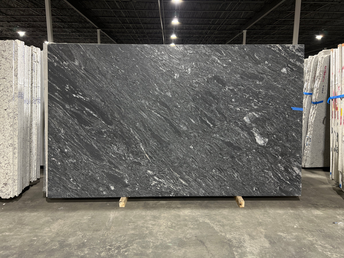 Silver Waves Leathered Granite 3CM