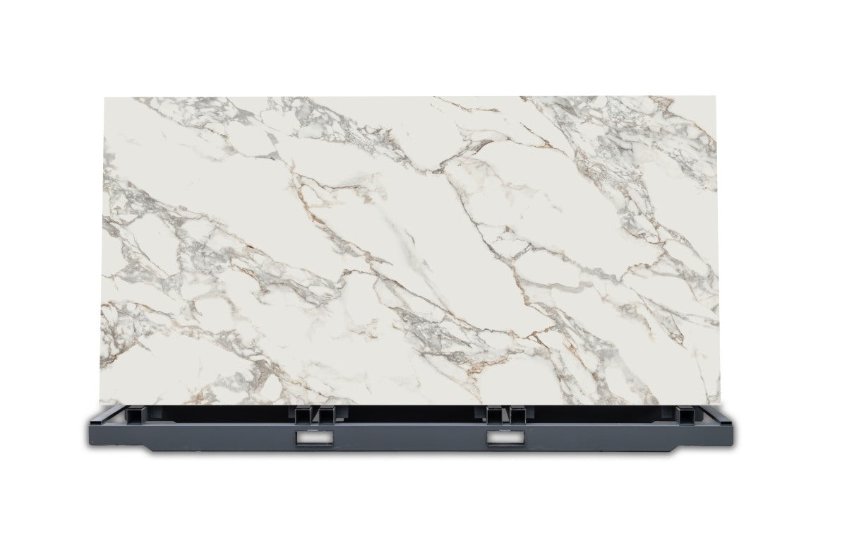 Calacatta Vagli Porcelain 12MM – representative photo 1; actual slab photo sent with your estimate