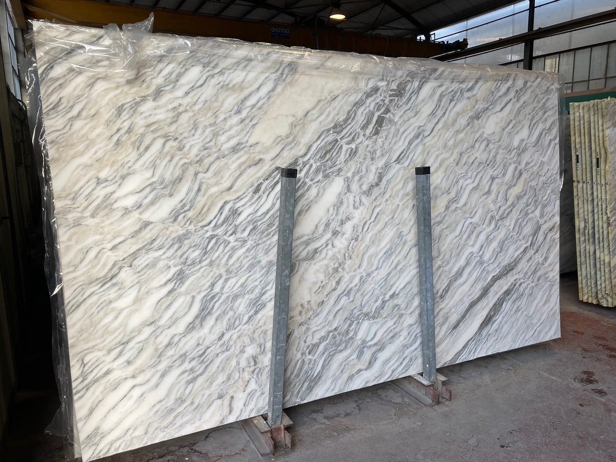 Calacatta Tucci Fantastico Marble 2CM – representative photo 1; actual slab photo sent with your estimate