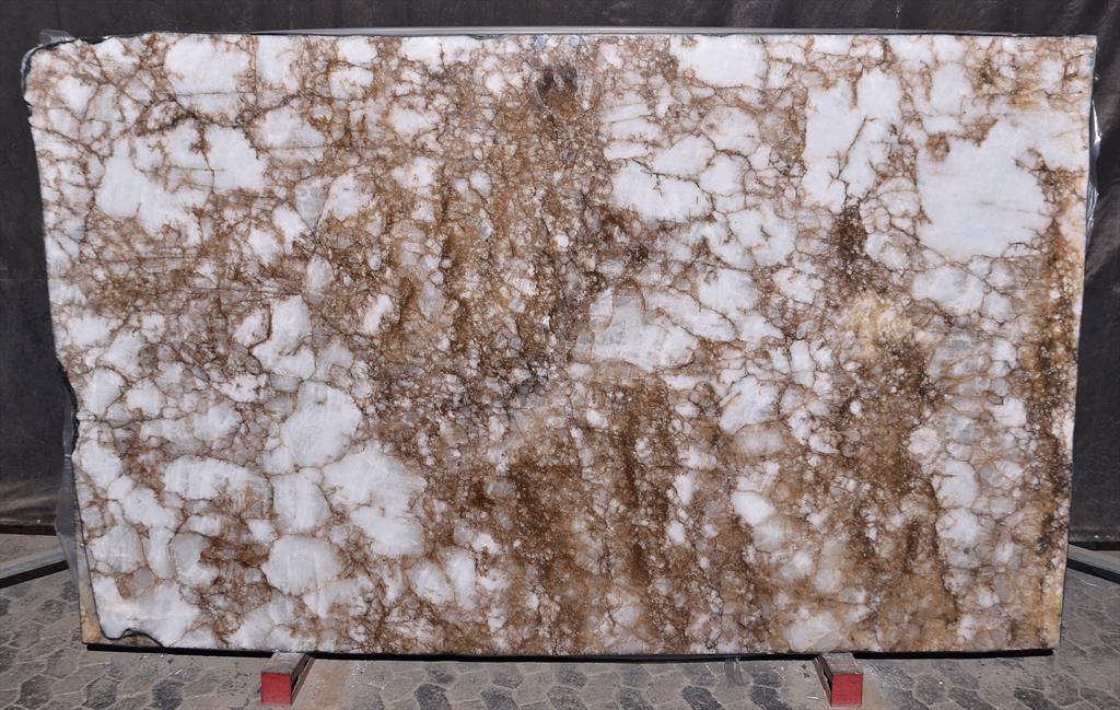 Cristallo Citrino Quartzite 2CM – representative photo 1; actual slab photo sent with your estimate