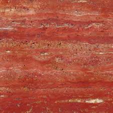 Red Leathered Travertine 2CM