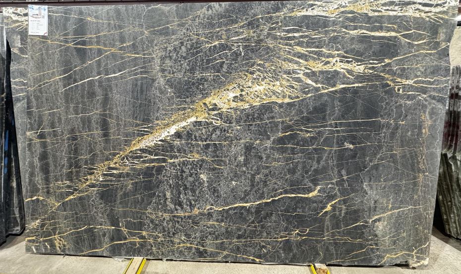 Nero Port Laurent Leathered Marble 3CM