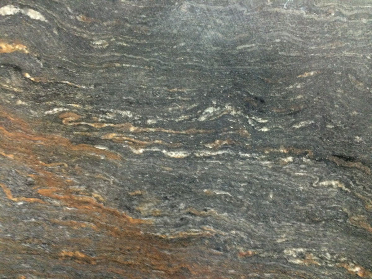 Magma Black Leathered Granite 3CM
