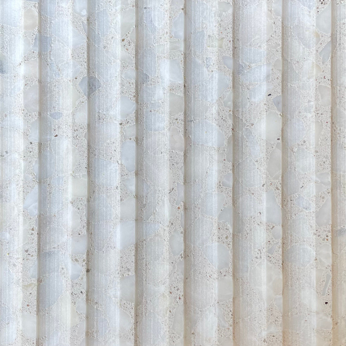 Venice Kirra Scallop Alabaster Awmc Terrazzo Tile