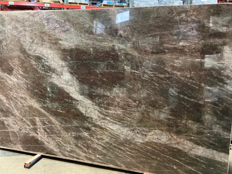 Deep Forest Leathered Quartzite 3CM – representative photo 1; actual slab photo sent with your estimate