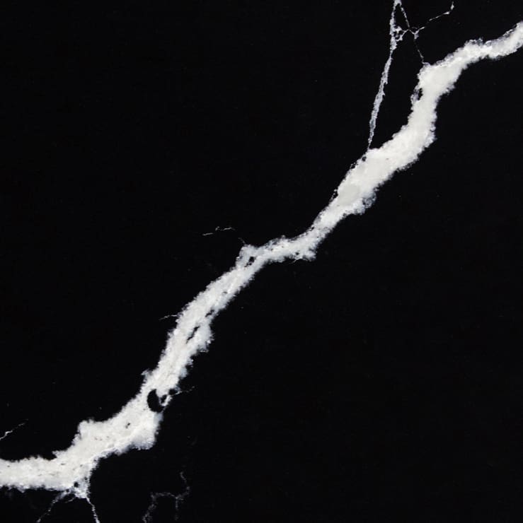 Nero Marquina Book Match Quartz slab