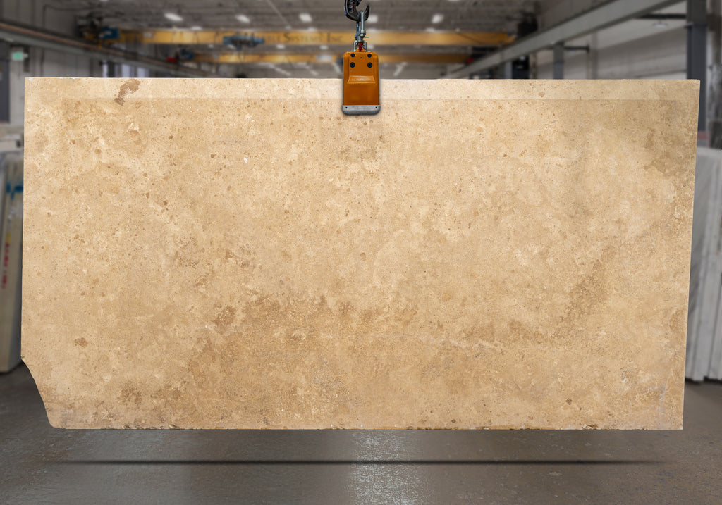 Noche Tavertine Marble 3CM – representative photo; actual slab photo sent with your estimate