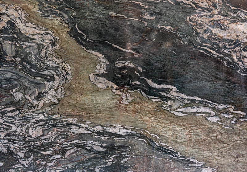 Tempest Crystal Leathered Quartzite 3CM – representative photo; actual slab photo sent with your estimate