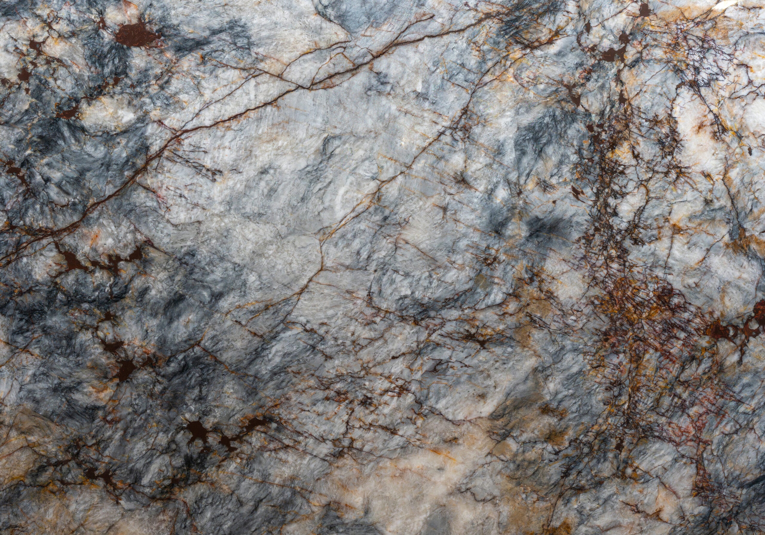CRISTALLO AZZURE QUARTZITE 3CM | Go-Granite
