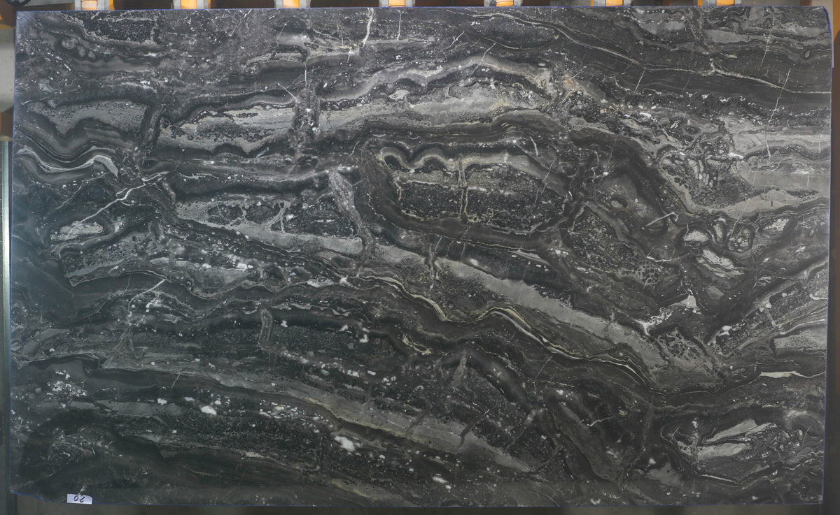 Arabescato Orobico Dark Marble 2CM slab