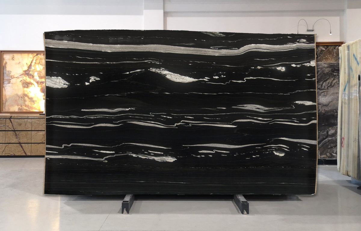 Brazilian Black Rush Granite 2CM slab